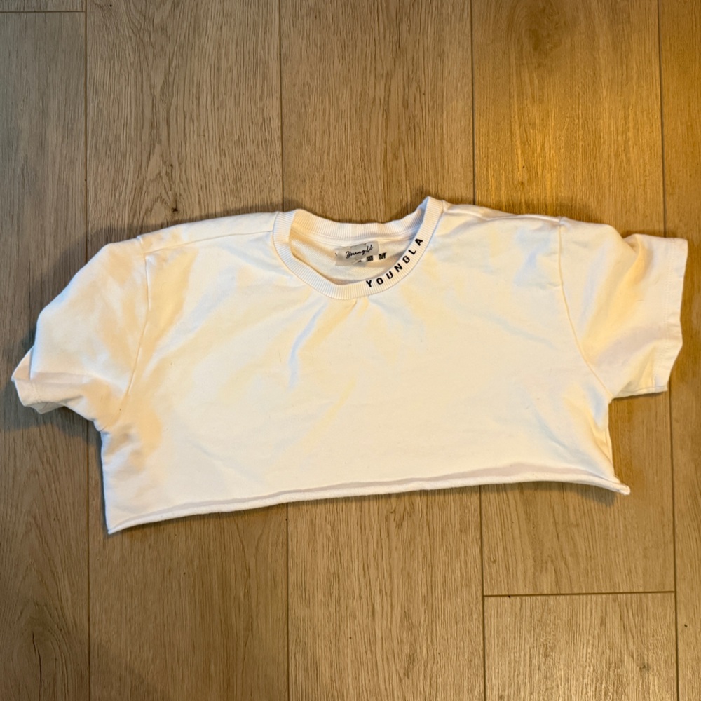 Young LA - female crop top